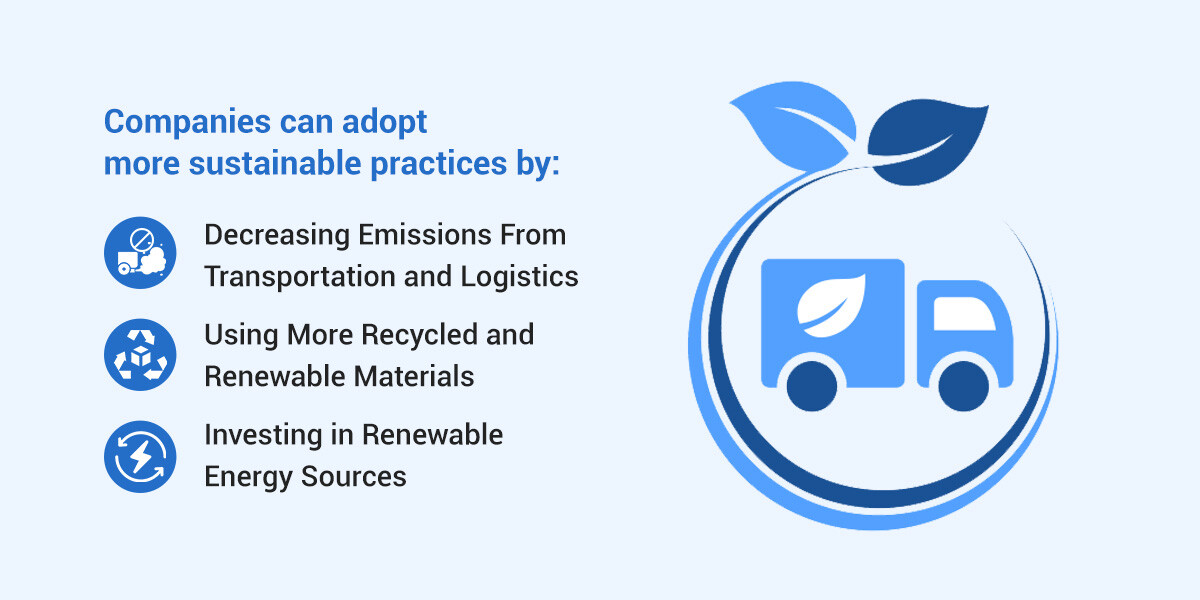 there are many sustainable practices companies can adopt