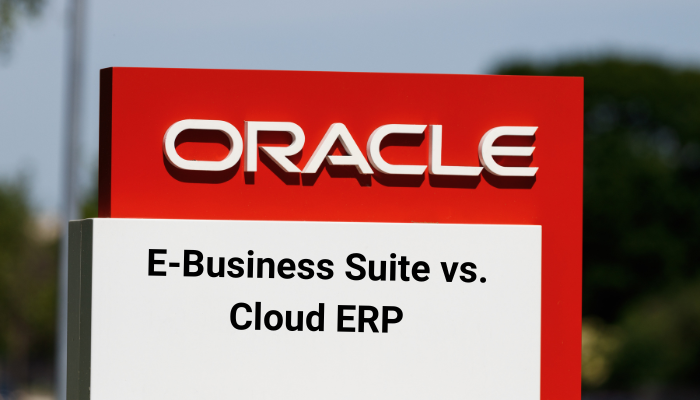 Oracle EBS vs. Cloud