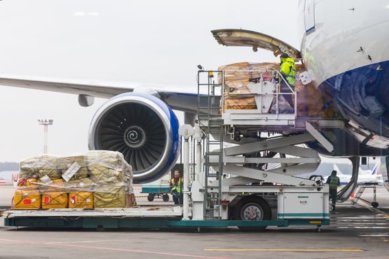 Plane getting ready for SAP shipment